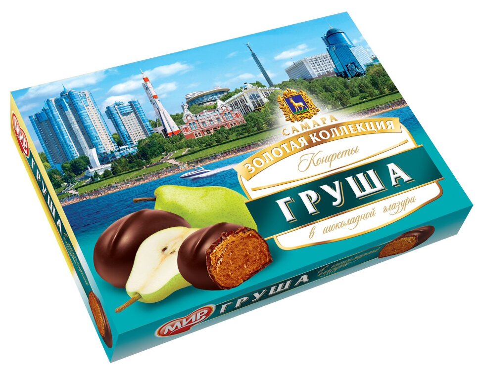  КФ МИР Груша в шоколадной глазури 160г  в Новозыбкове