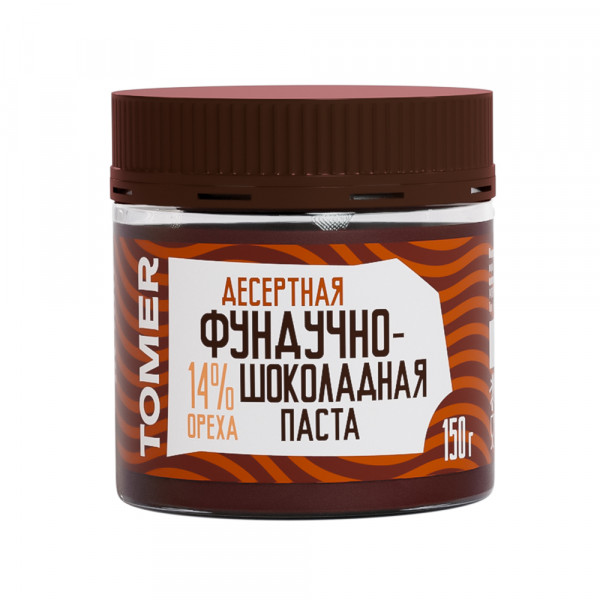 №1 Фабрика Томер    Фундучно-шоколадная паста, 150г  в Новозыбкове